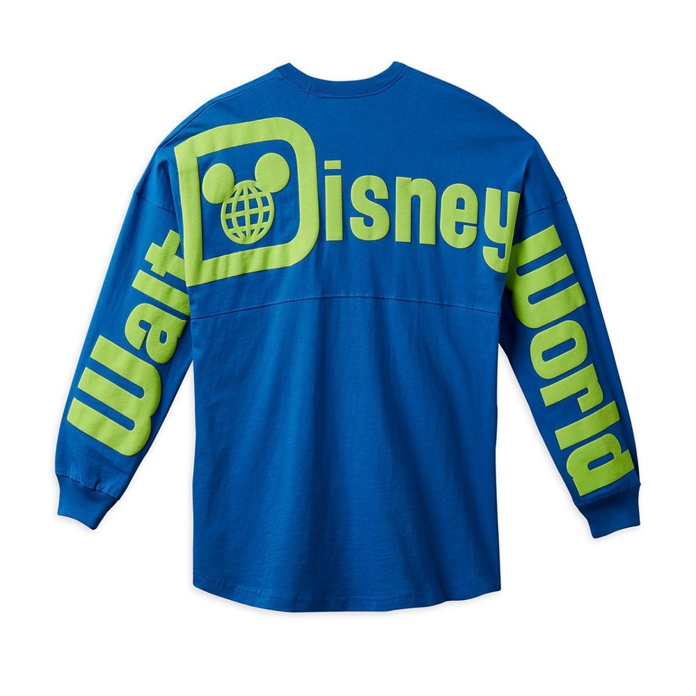 Walt Disney World Spirit Jersey for Adults Unisex Medium Blue